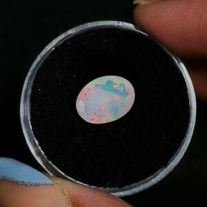 1.40ct Natural Ethiopian Welo Opal Faceted Oval